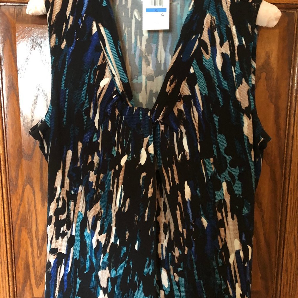 sleeveless tank top  multi color